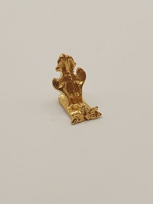 Plate Stand, Gold