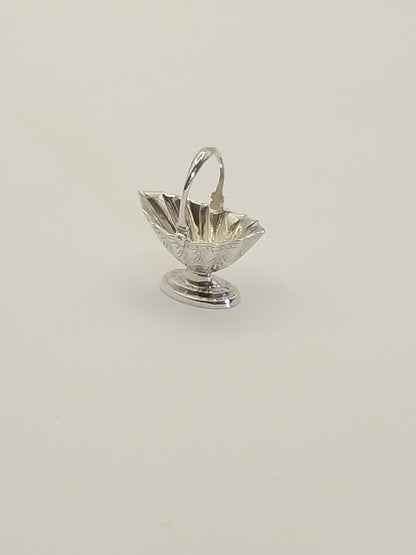 Sugar Basket, Sterling Silver