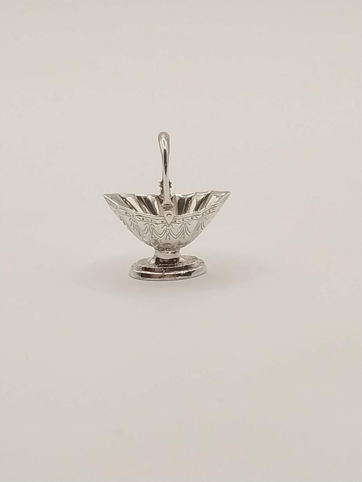 Sugar Basket, Sterling Silver