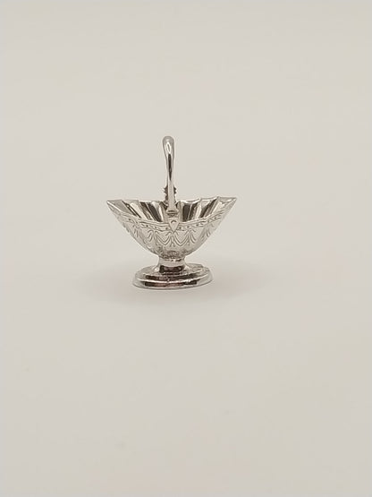 Sugar Basket, Sterling Silver