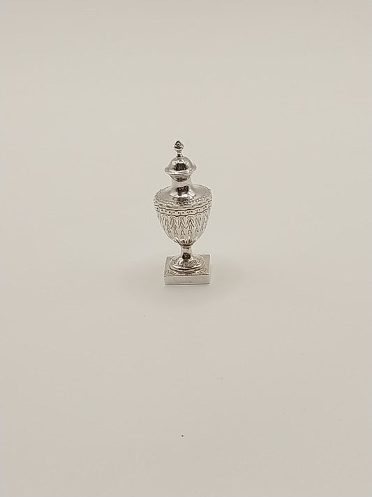 Covered Urn, Sterling Silver