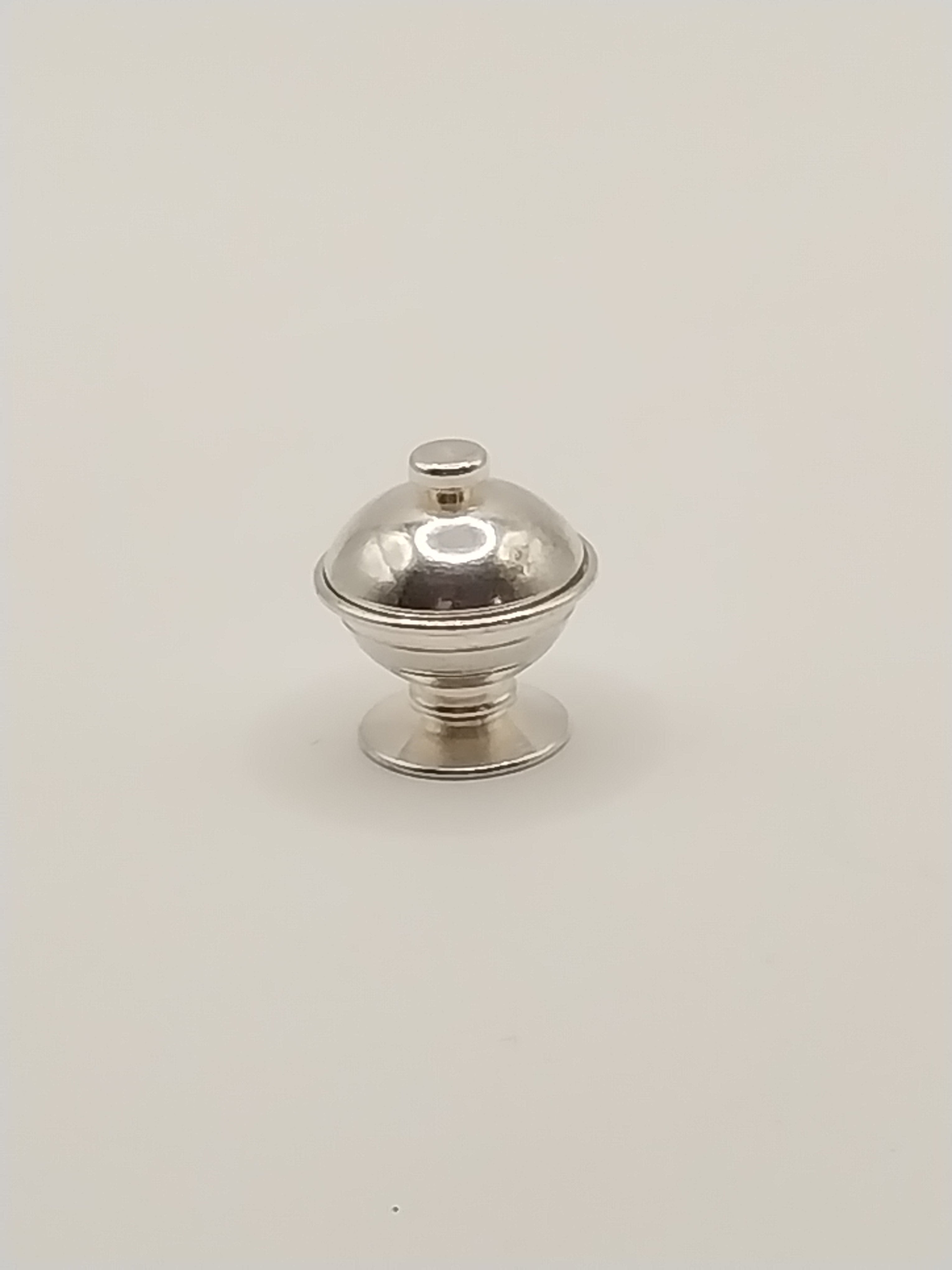 Compote With Lid, Sterling Silver – Miniature Designs, Inc.