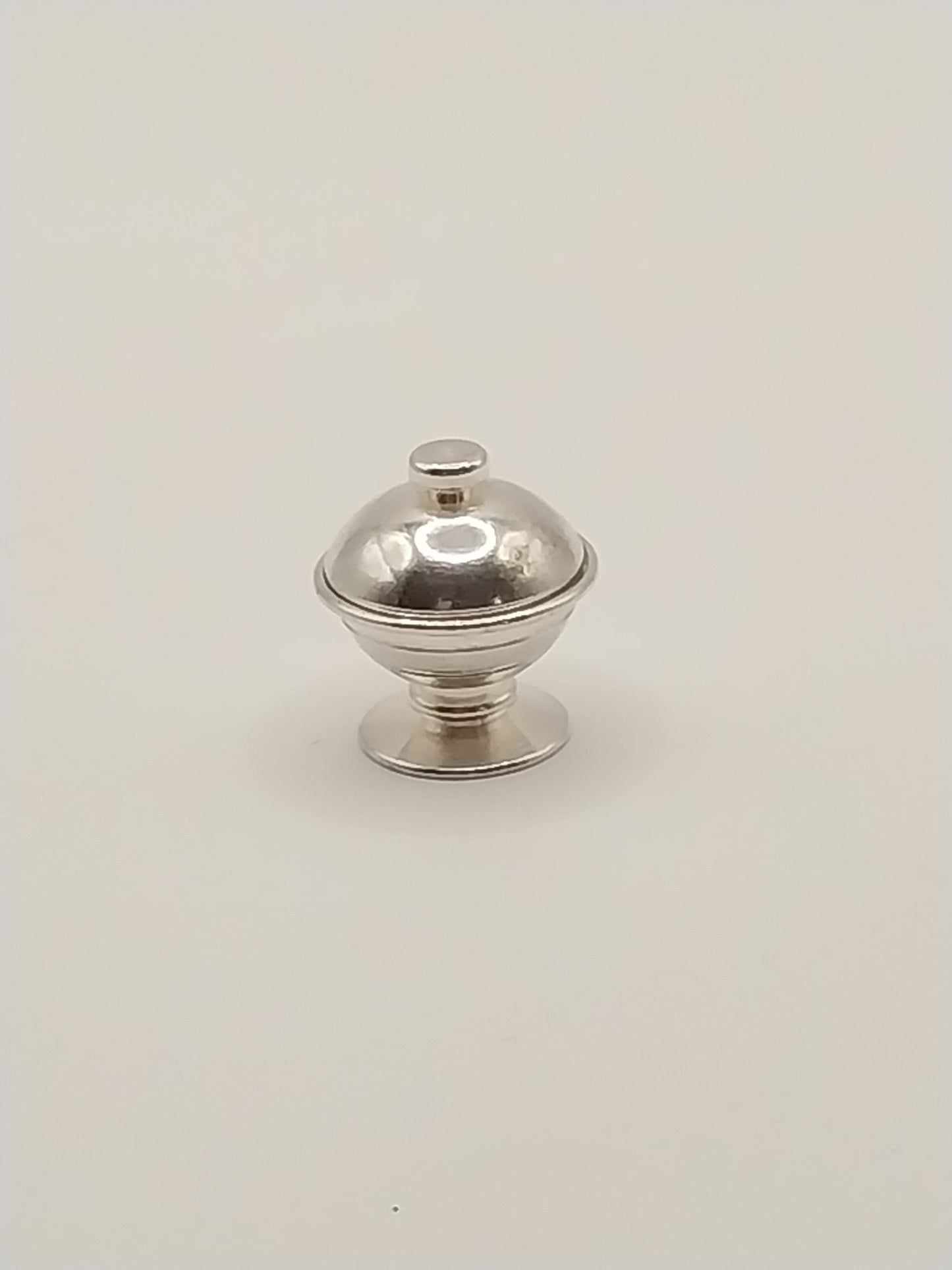 Compote With Lid, Sterling Silver