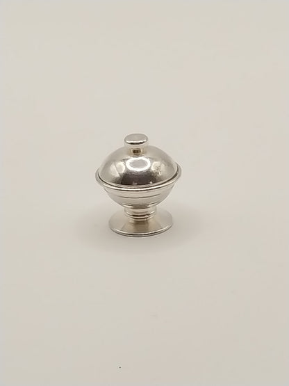 Compote With Lid, Sterling Silver