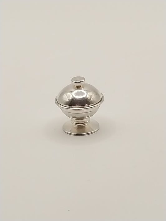 Compote With Lid, Sterling Silver