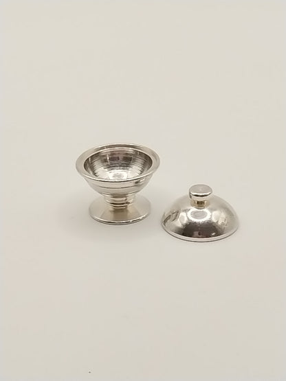 Compote With Lid, Sterling Silver