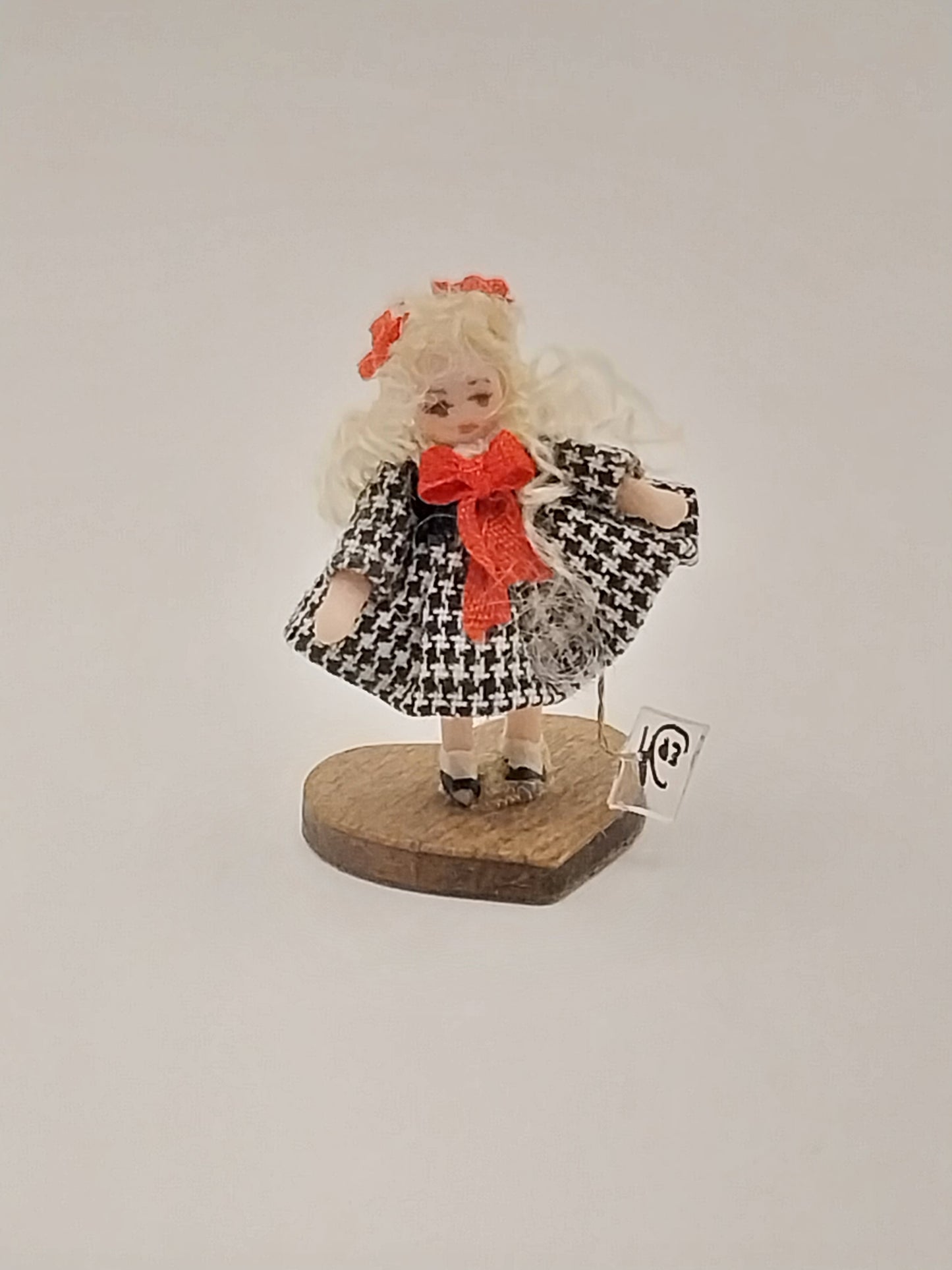 Wee Baby Doll, Black Plaid Dress