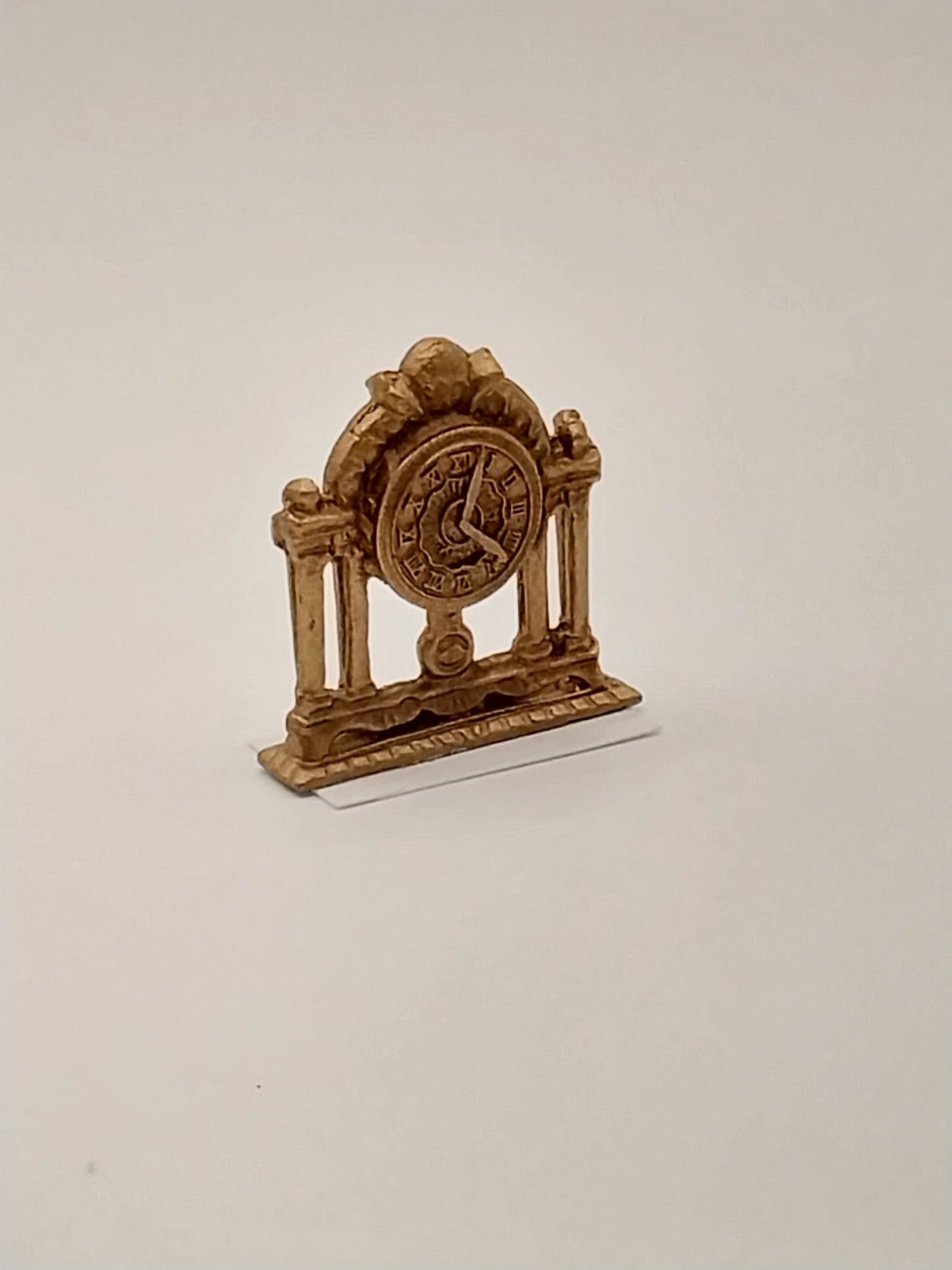 Victorian Mantel Clock, Gold