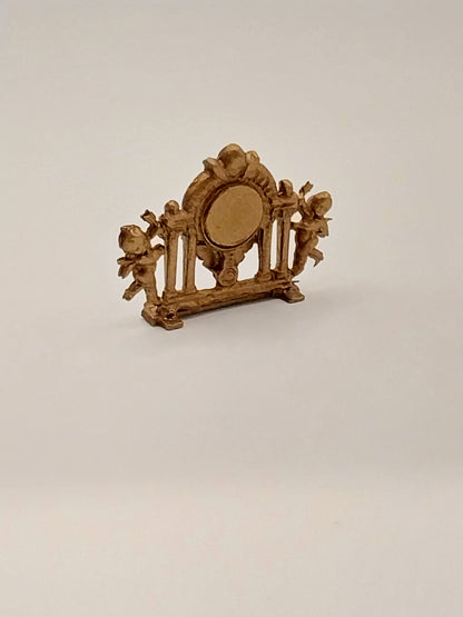 Cupid Mantel Clock, Gold