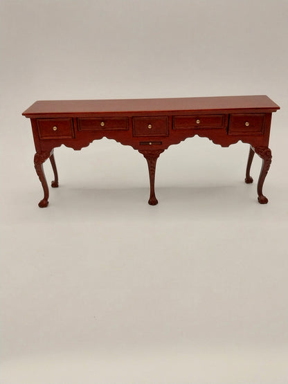 Queen Anne Sideboard, Mahogany