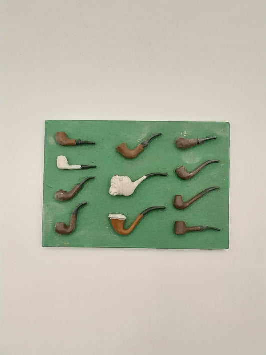 Pipe Collection Wall Plaque
