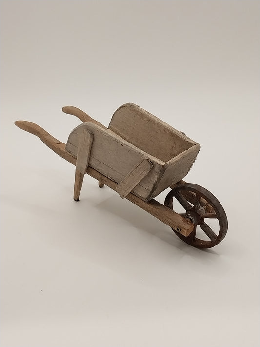 Wooden Wheelbarrow, Handmade