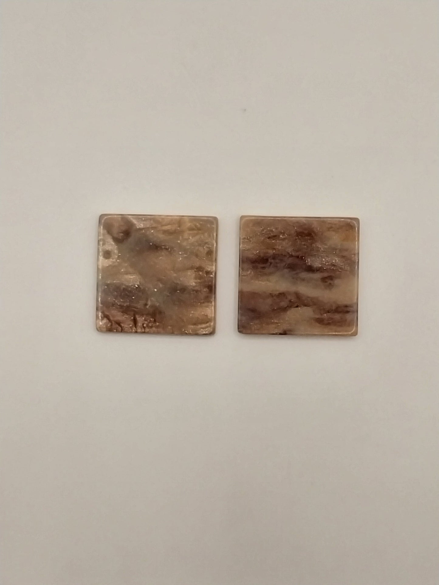 Faux Marble Tile, Coral, 20mm