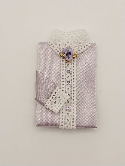 Blouse in Box, Lavender