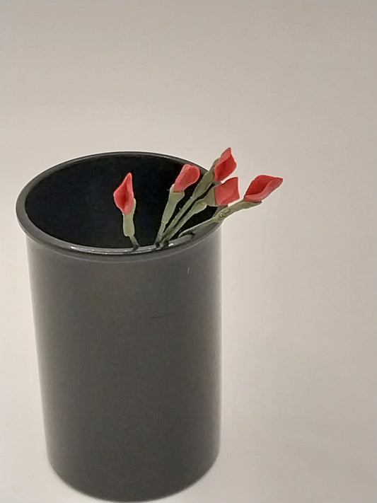 CRH1143, Leaf Stem, Red, 1pc