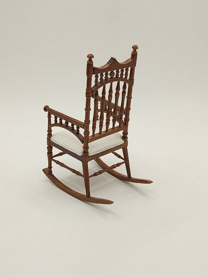 Victorian Spindle Rocking Chair, Walnut