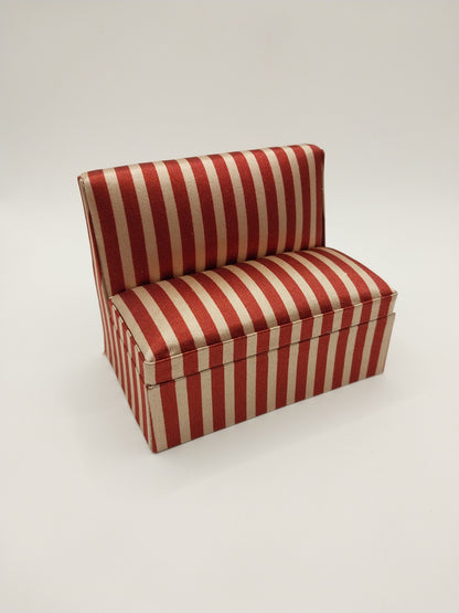 Living Room Sectional Set, Red, 4pc