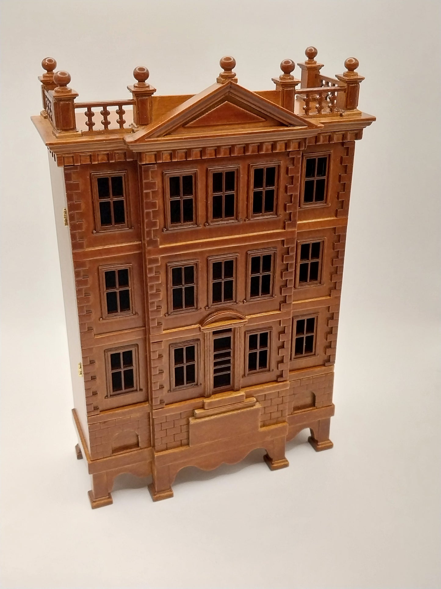 Federal Baby House Cabinet, Walnut