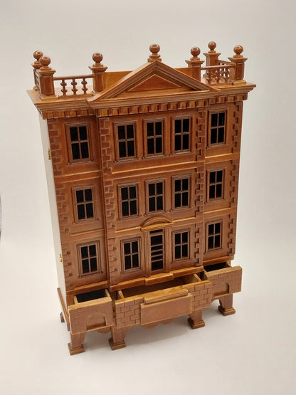 Federal Baby House Cabinet, Walnut