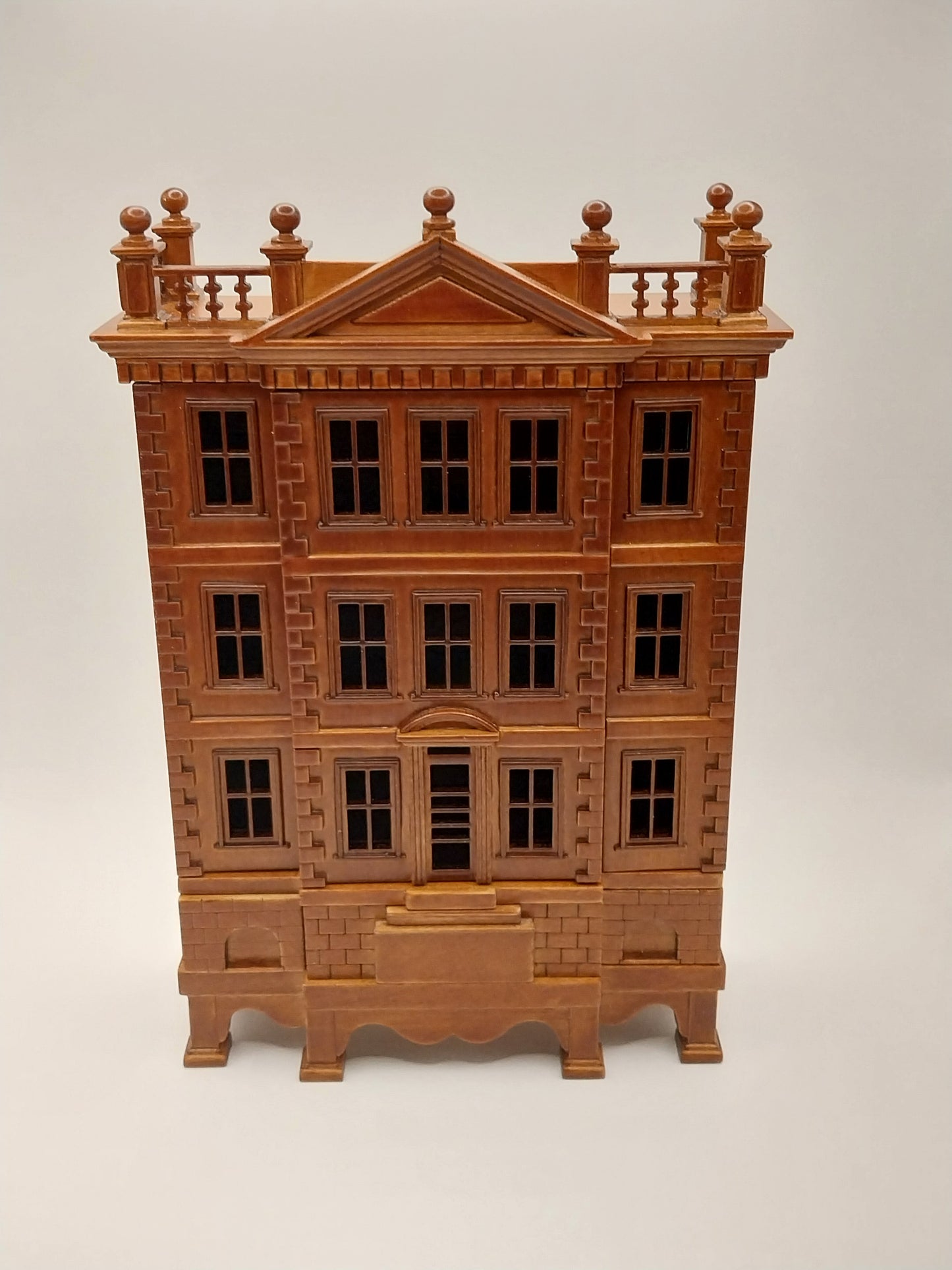 Federal Baby House Cabinet, Walnut