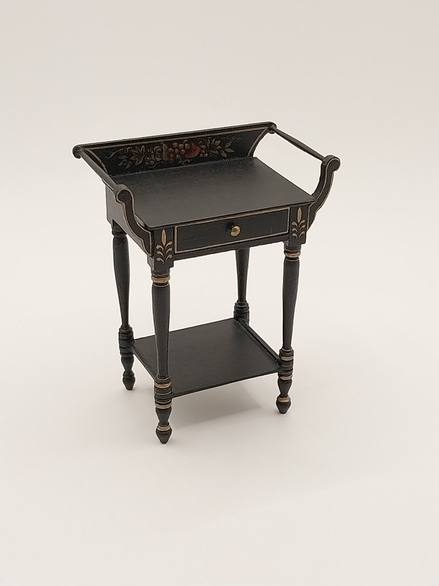 Wash Stand, Folk Art, Handpainted