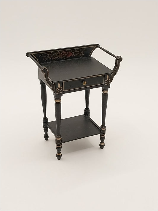 Wash Stand, Folk Art, Handpainted