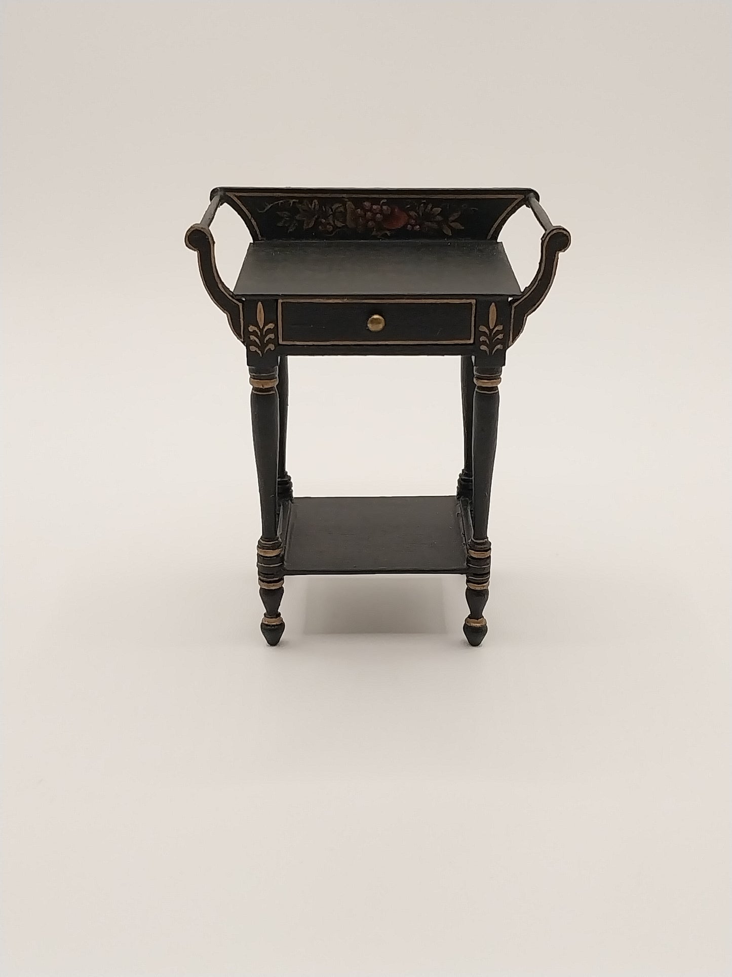Wash Stand, Folk Art, Handpainted