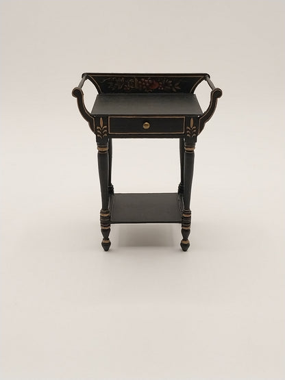 Wash Stand, Folk Art, Handpainted