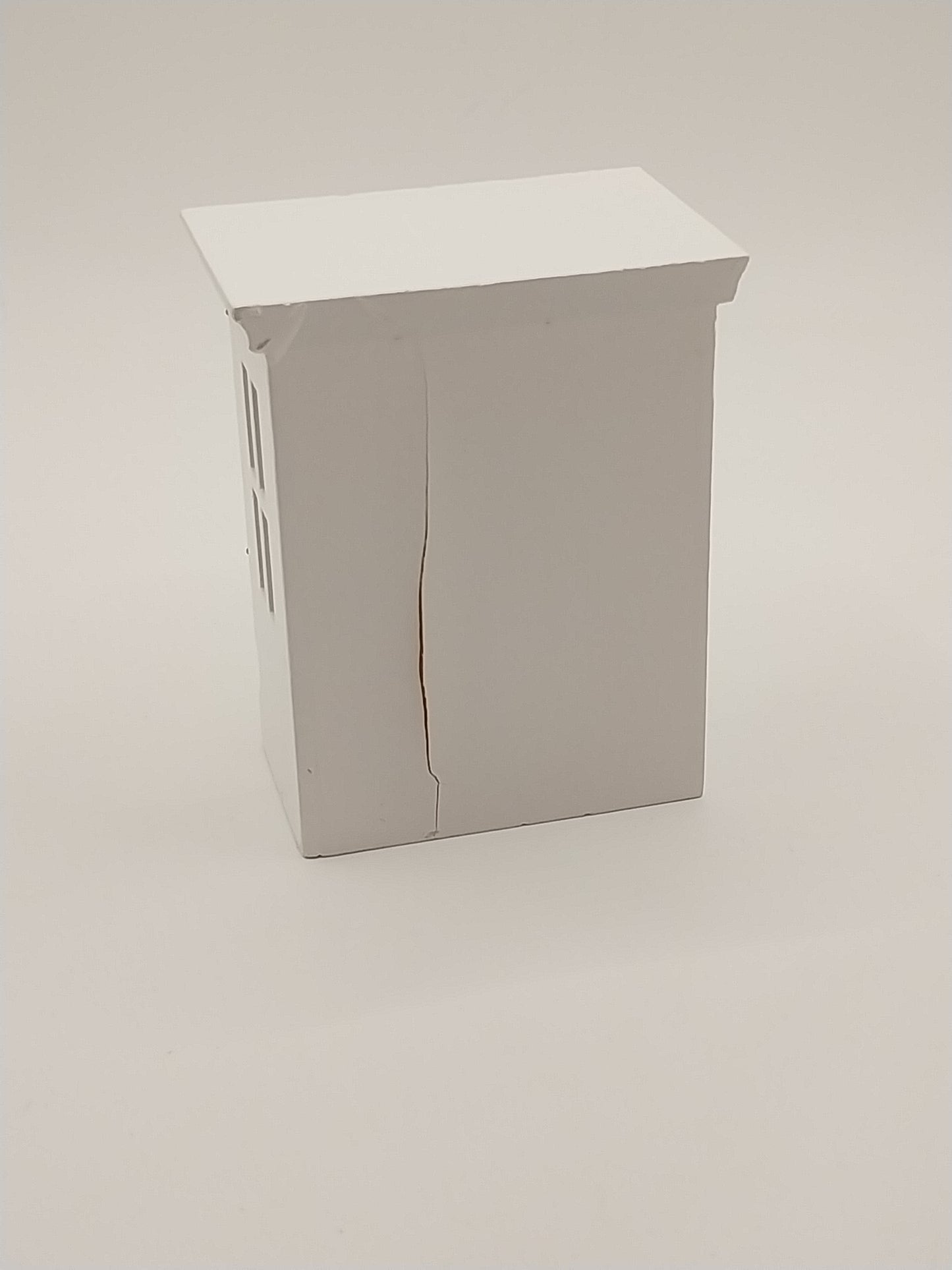 Towel Cabinet With Bar, White