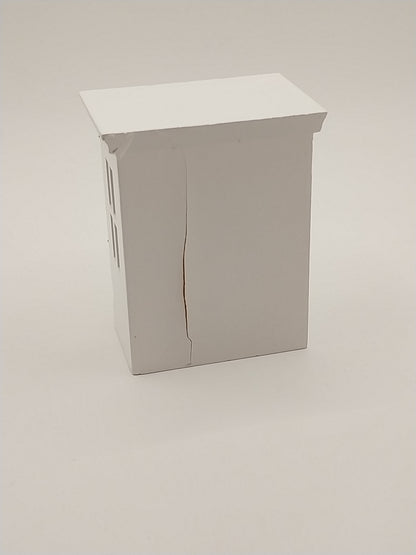 Towel Cabinet With Bar, White