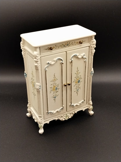 Tall Victorian Sideboard, Wild Flowers