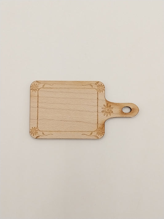 CRH1161, Cutting Board With Handle, Maple