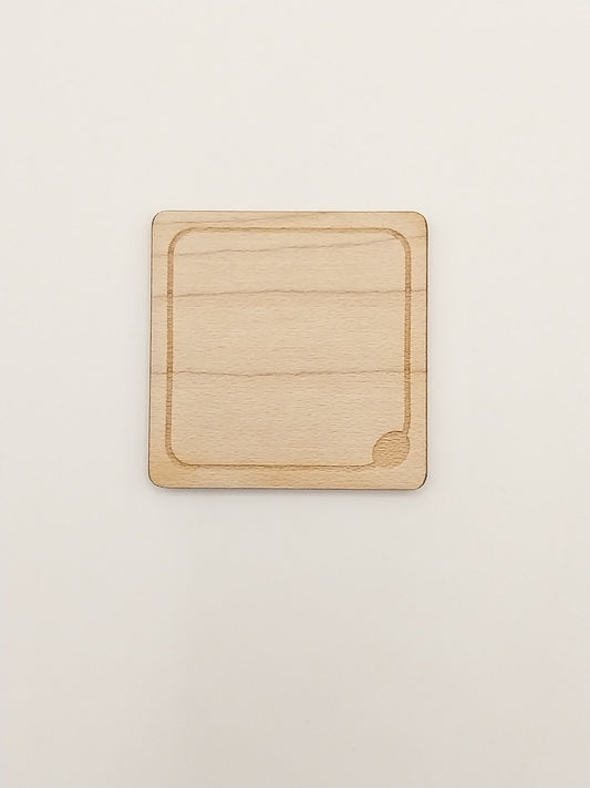 CRH1164, Cutting Board, Square, Maple