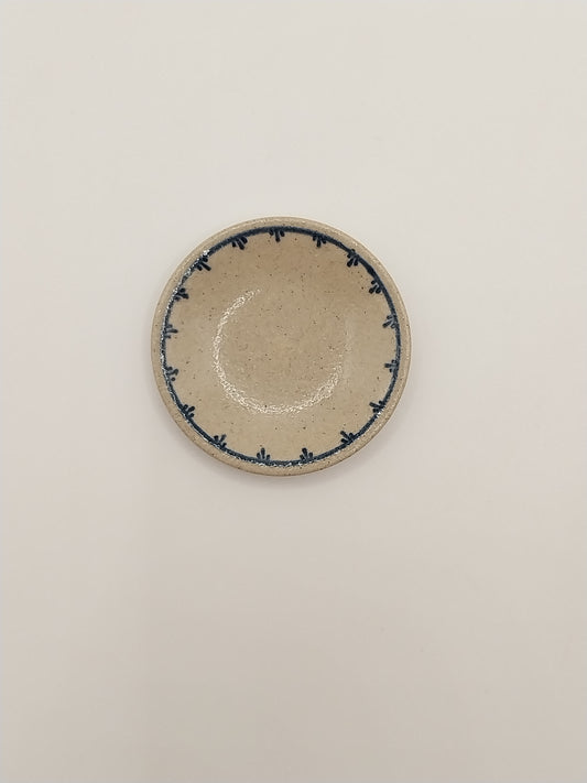 Stoneware Platter, Signed