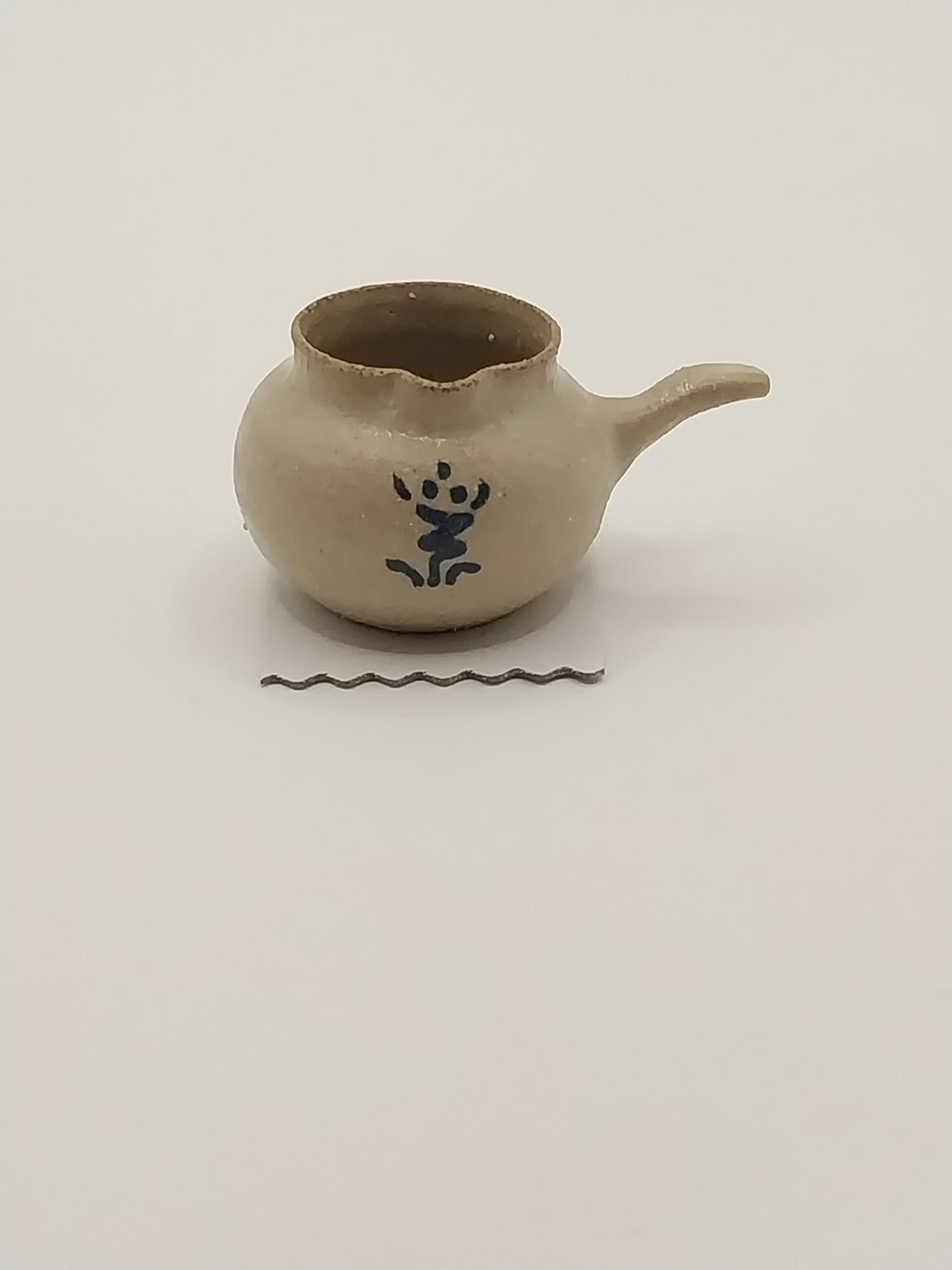 Stoneware Porringer Or Pipkin Cooking Pot