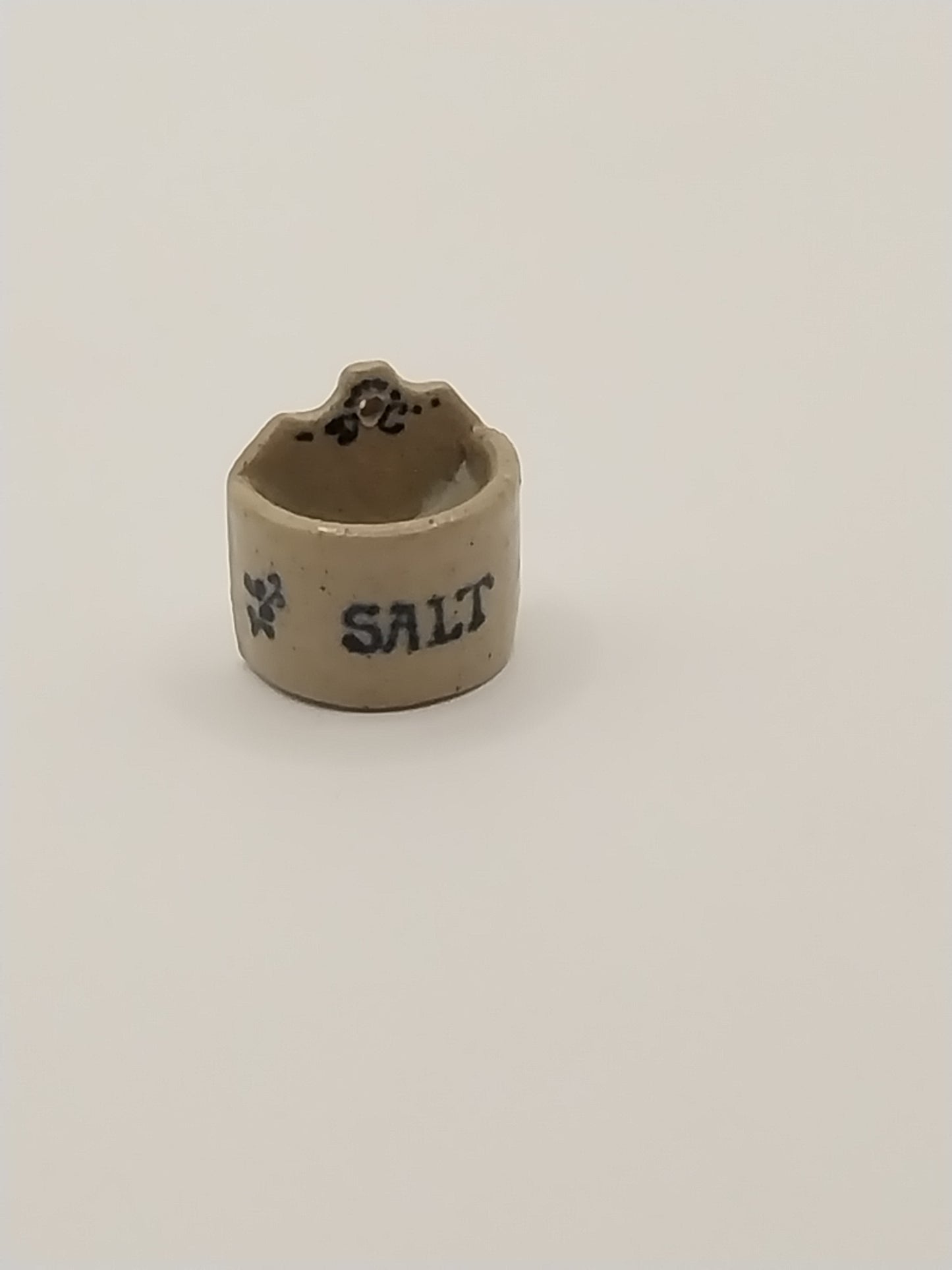 Pottery Wall Salt Box, 1989