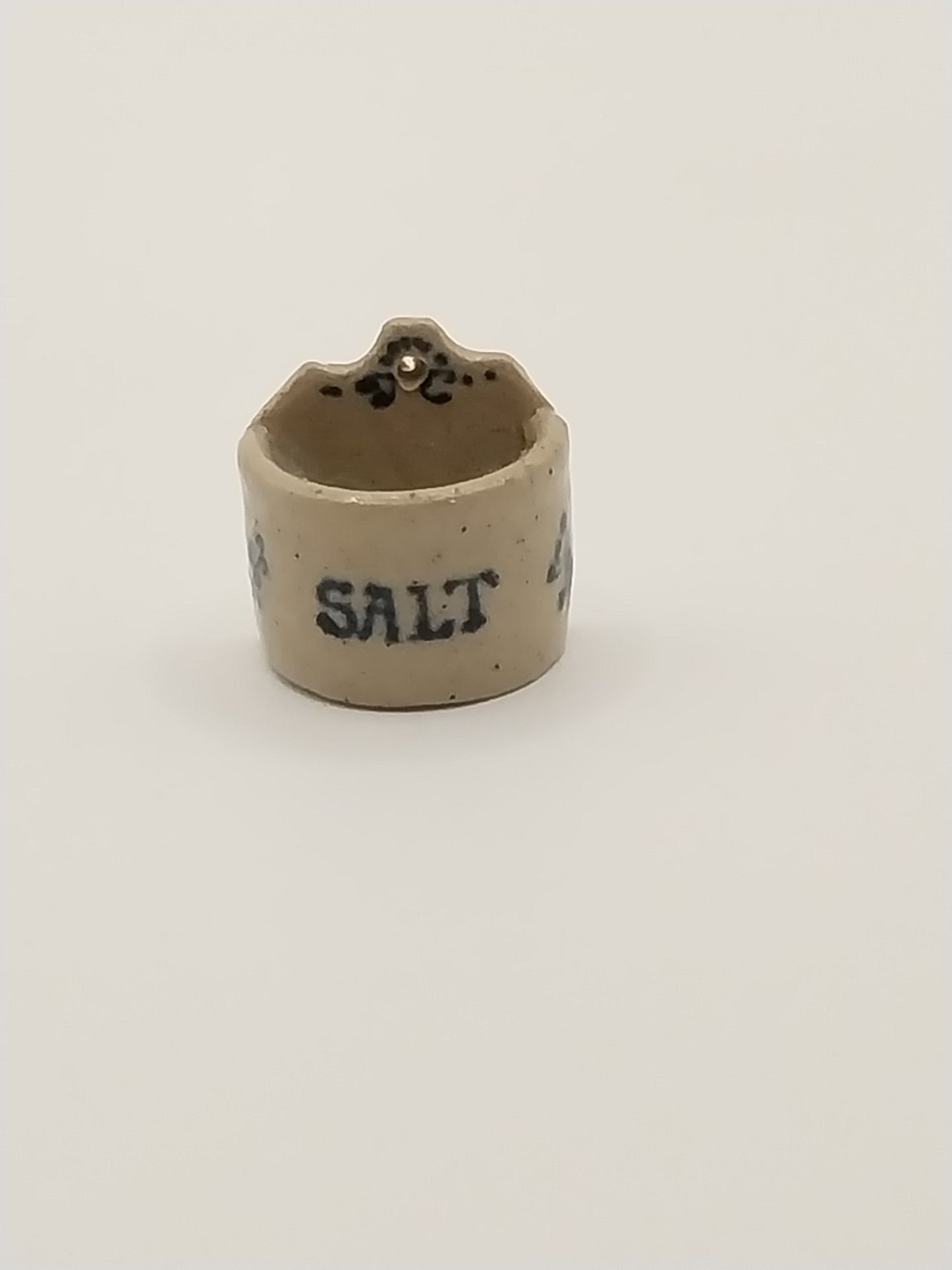 Pottery Wall Salt Box, 1989