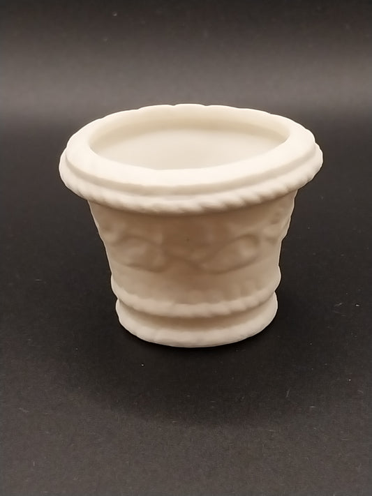 CRH1195, Porcelain Planter, White, Medium