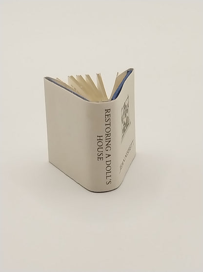 Miniature Book, Restoring A Dolls House, Readable
