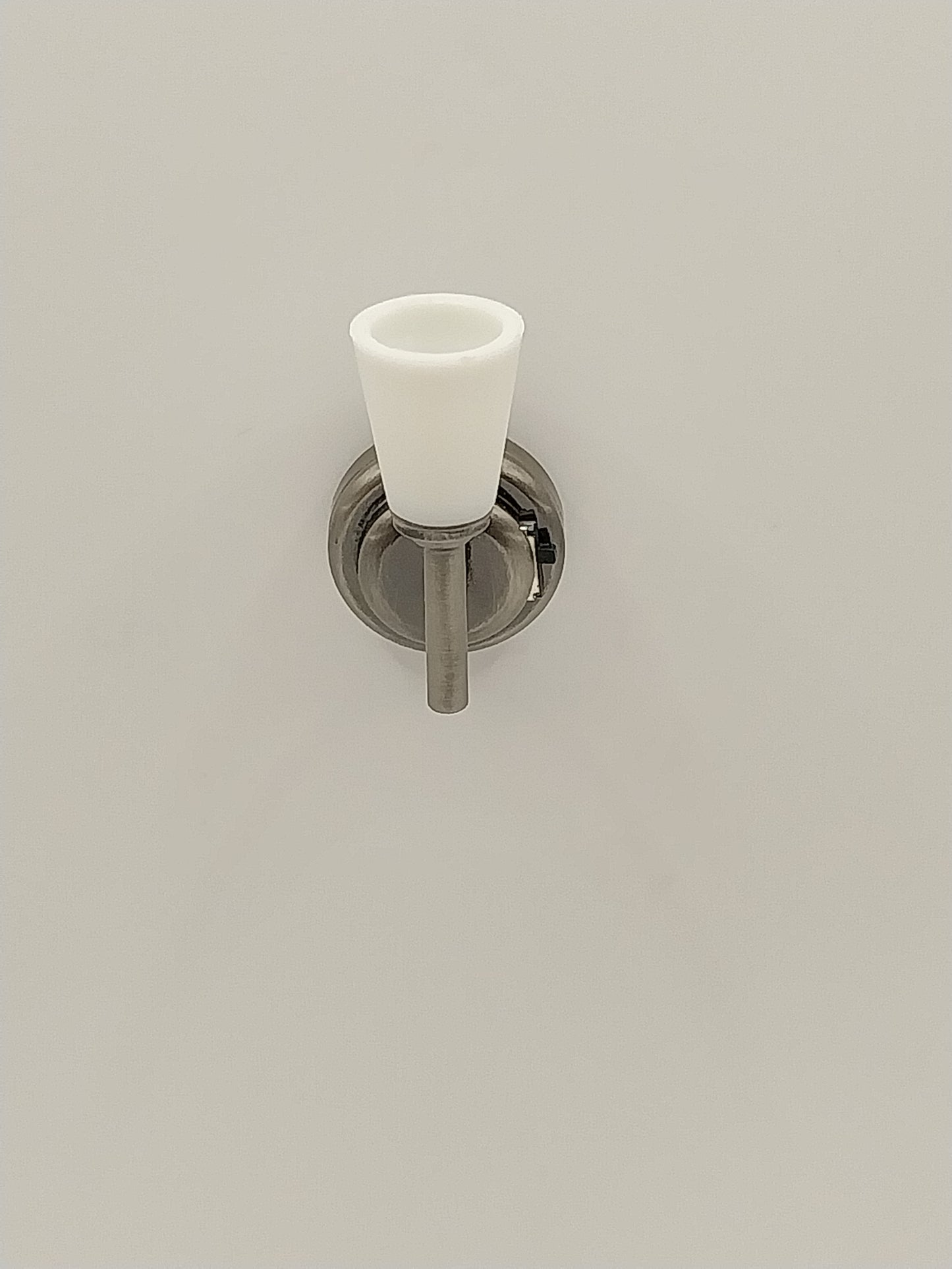 Modern Luster Platinum Single Sconce