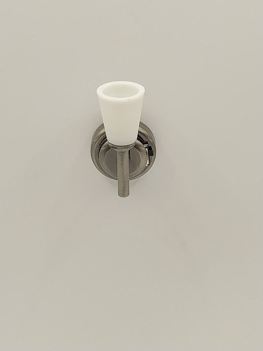 Modern Luster Platinum Single Sconce