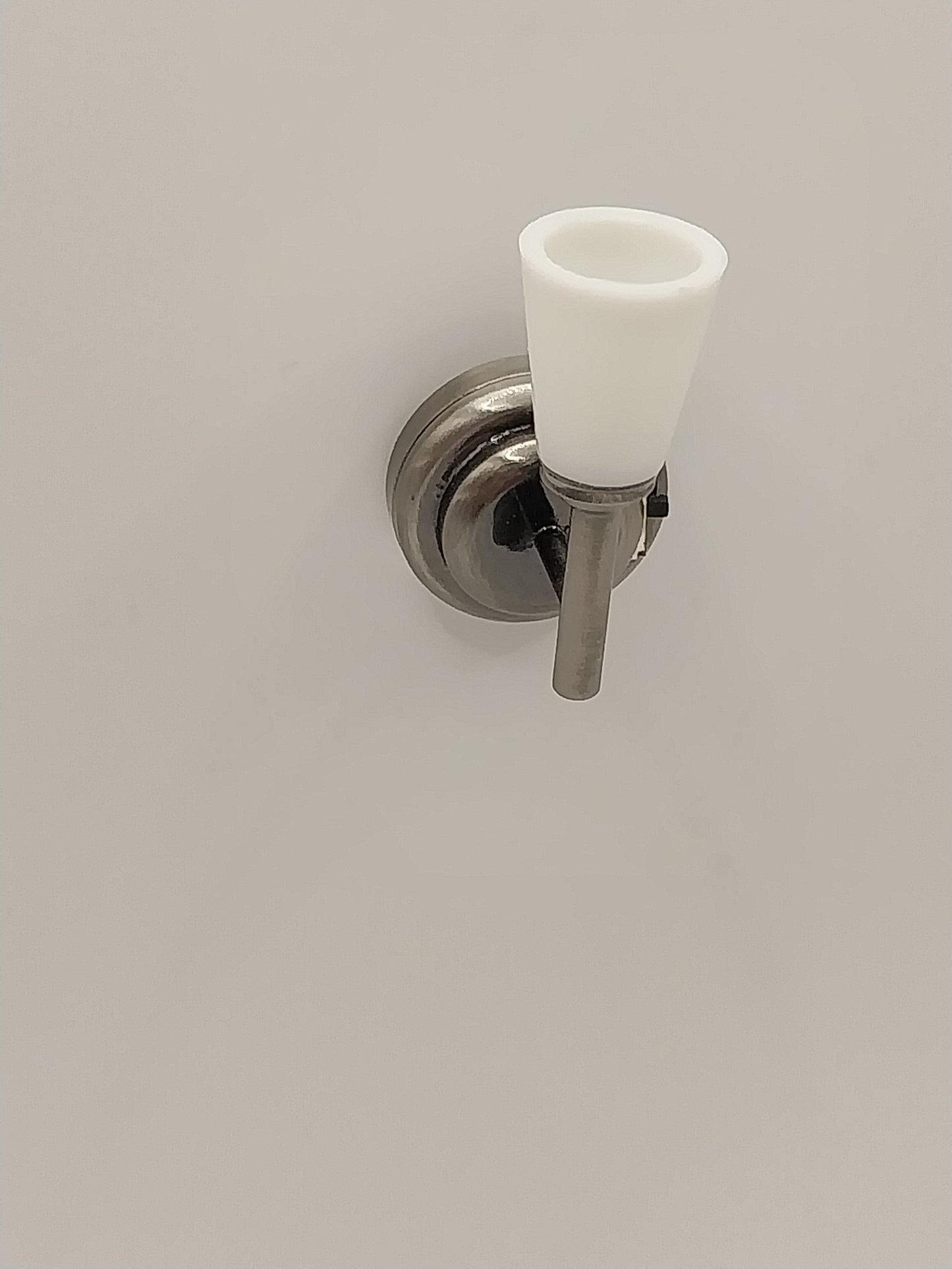 Modern Luster Platinum Single Sconce