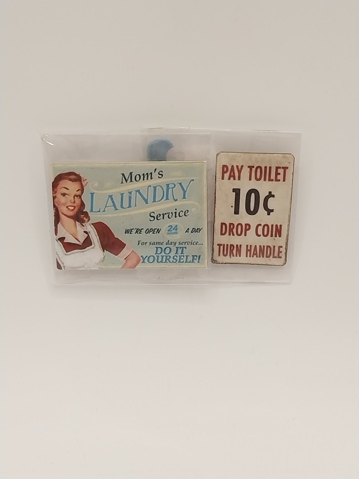 Vintage Laminated Signs, Assorted