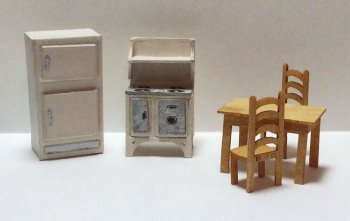 1/4" Scale Traditional Kitchen Kit, 5pcs