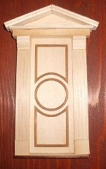 Center Circle Federal Door