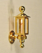 Coach Lamp, Brass Pair DISC