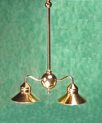 CCLARE05, Brass Billiard Light, LED, Disc.