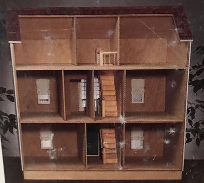 Mulberry Smooth Plywood Dollhouse & Finishing Kit