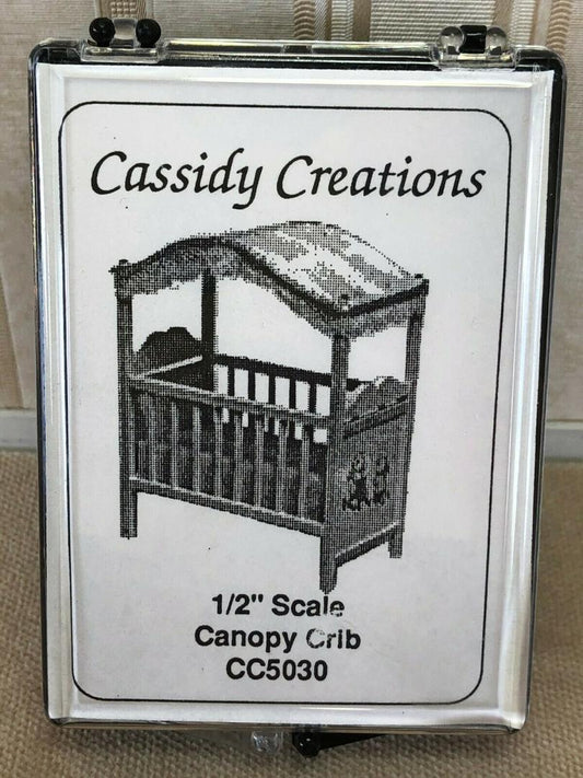 1/2" Scale Canopy Crib Kit