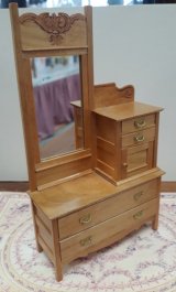 Victorian Wood Press Bedroom Set, 5pc